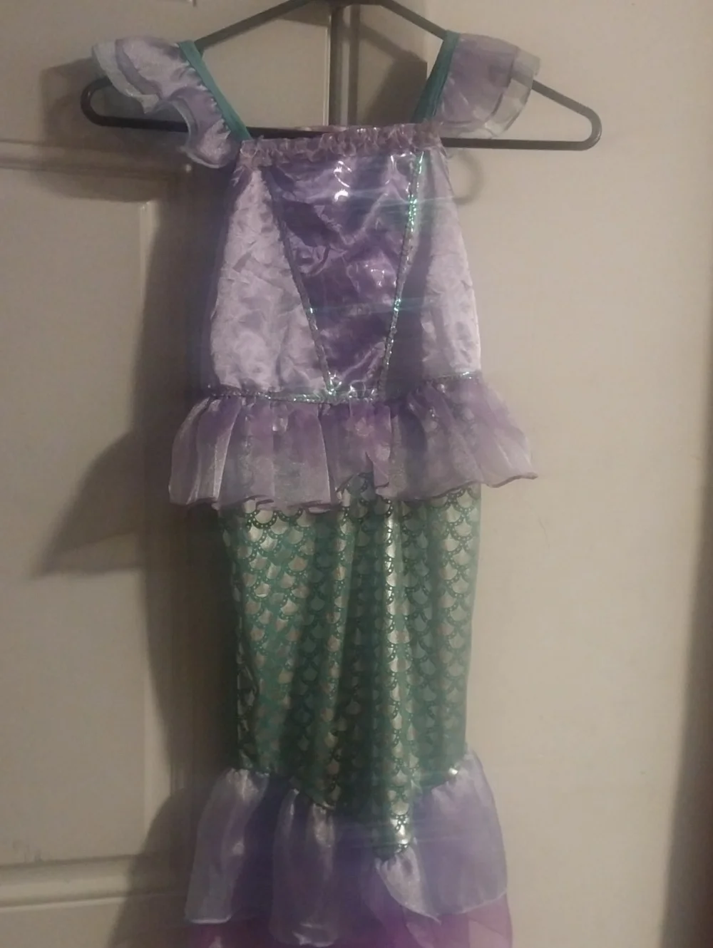 Kids Mermaid Costume - Purple & Teal Girls Dress